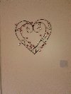 love heart metel canvas £25 offer Painting & Decorating