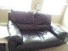 chocloate brown  2+3  seater lea... Picture