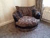 2 Seater sofa and snuggle chair Picture