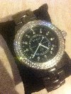 ** Ladies Chanel Black Ceramic Watch ** offer Jewellery