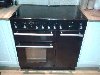 Rangemaster black induction 5 hob and double oven. £1000 offer Kitchen