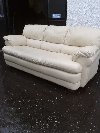 Cream Leather 3 plus 2  sofas  Picture