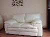 Cream leather 2 seater sofa & 2 ... Picture