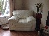 Cream leather 2 seater sofa & 2 ... Picture