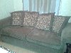 large immaculate brown sofa Picture