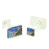 Mens silver EDG London cufflinks... Picture