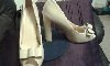 style shoes ..4 inch heels ..bow... Picture
