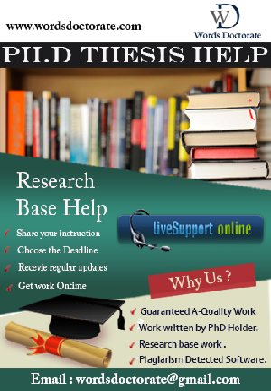 Thesis Writing Services need Other Services