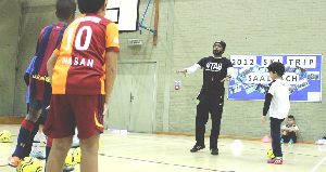 Kids Football Training in London Picture