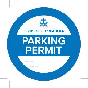 Parking Permit stickers  Picture