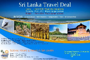 Sri Lanka Holidays TOP DEALS - 6 Ni need Cheap Holidays