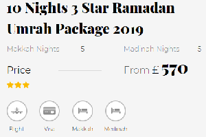 Last Half 4 Star Ramadan Umrah Pack Picture