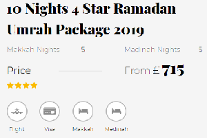 Last Half 4 Star Ramadan Umrah Pack Picture