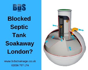 Blocked Septic Tank Soakaway London offer Plumbers