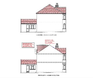 Loft conversion|Chimney removal  Picture