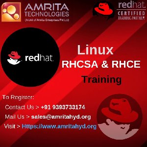 Red Hat Linux Training and Certification at Amrita Technologies offer Education