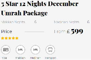 December Umrah Packages offer Travel Agent