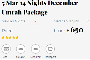 December Umrah Packages Picture