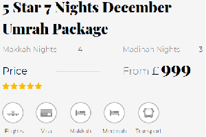 December Umrah Packages Picture