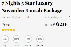 November Umrah Packages Picture