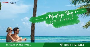 Direct flights to Montego Bay Online | Call now 0207-112-8313 offer Cheap Flights
