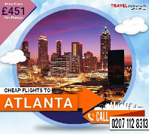 Book Flights from London To Atlanta Georgia And Heathrow To Atlanta Flights offer Cheap Flights