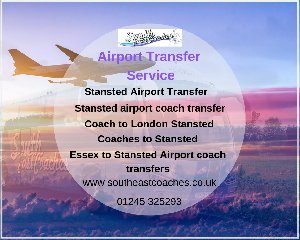 Stansted Airport Coach Hire | South East Coaches offer Transport