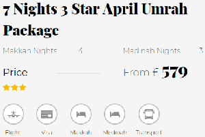 Islamic Travel offers April Umrah Packages 2020 offer Travel Agent