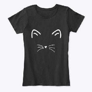 Cat Shirt Gift Idea T-Shirt Kitt... Picture