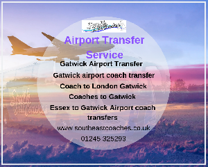 Best Coach Hire to Gatwick Airport - South East Coaches offer Transport
