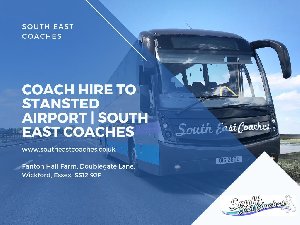 For Affordable Coach to Stansted Airport call South East Coach Service offer Transport