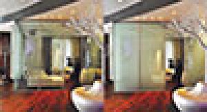 Cracked Glass Worktops London Picture