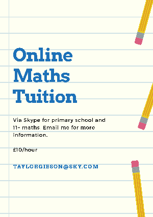 Online Primary & 11+ Maths Tutor Picture
