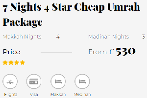 4 Star 10 Nights Umrah Package Picture