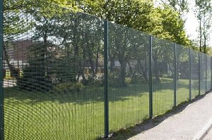 School Fencing - Modular Walls UK. Picture