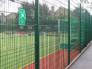 School Fencing - Modular Walls UK. Picture