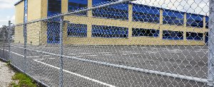 School Fencing - Modular Walls UK. Picture