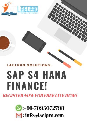 SAP S4HANA  FINANCE ONLINE TRAINING offer Internet