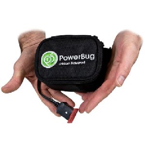 18-27 Hole PowerBug 12v 16Ah Lithium Battery for Sale offer Golf