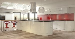 Gloss Kitchen Doors To Give Mode... Picture