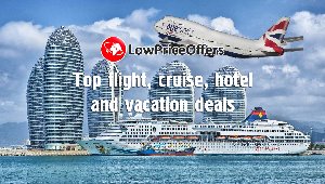 Top Low Price Deals on flights, hotels, cruises, holidays! Get them now offer Cheap Flights