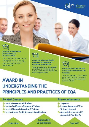 External Quality Assurance Courses offer Education