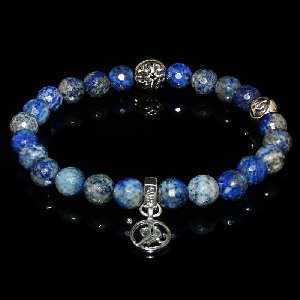 Blue Lapis Lazuli Bracelet Intuition - Self-esteem offer Jewellery