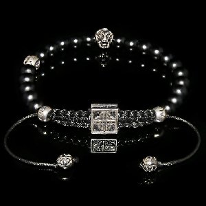 Lion & Onyx Bracelet Focusing on Discipline-Self-Mastery offer Jewellery