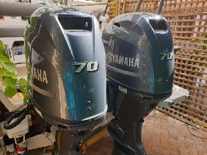 2, 2019 70HP 4-Stroke Yamaha F70 AET Long Shaft offer Boat Engines