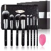 8 Piece Makeup Brush Set Deal offer Health & Beauty