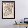  C. 1838 Map of Ireland Vintage Frame Print offer Arts And Crafts
