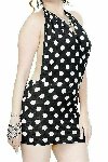 Black Polkadot Mini Dress offer Accessories