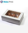 Individual Cupcake Boxes with Elegant Printing in UK - Wabs Print offer Confectionery