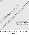 Silver Curb Necklace  Picture